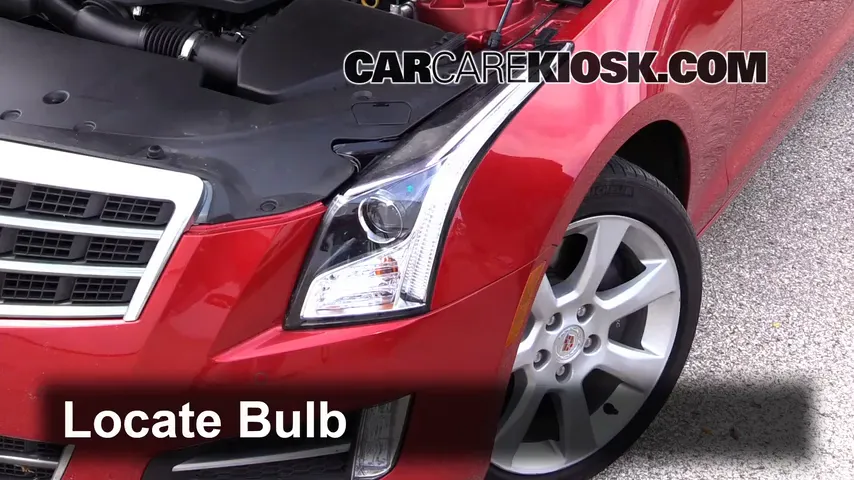 2013 Cadillac ATS Performance 3.6L V6 FlexFuel Luces Luz de estacionamiento (reemplazar foco)